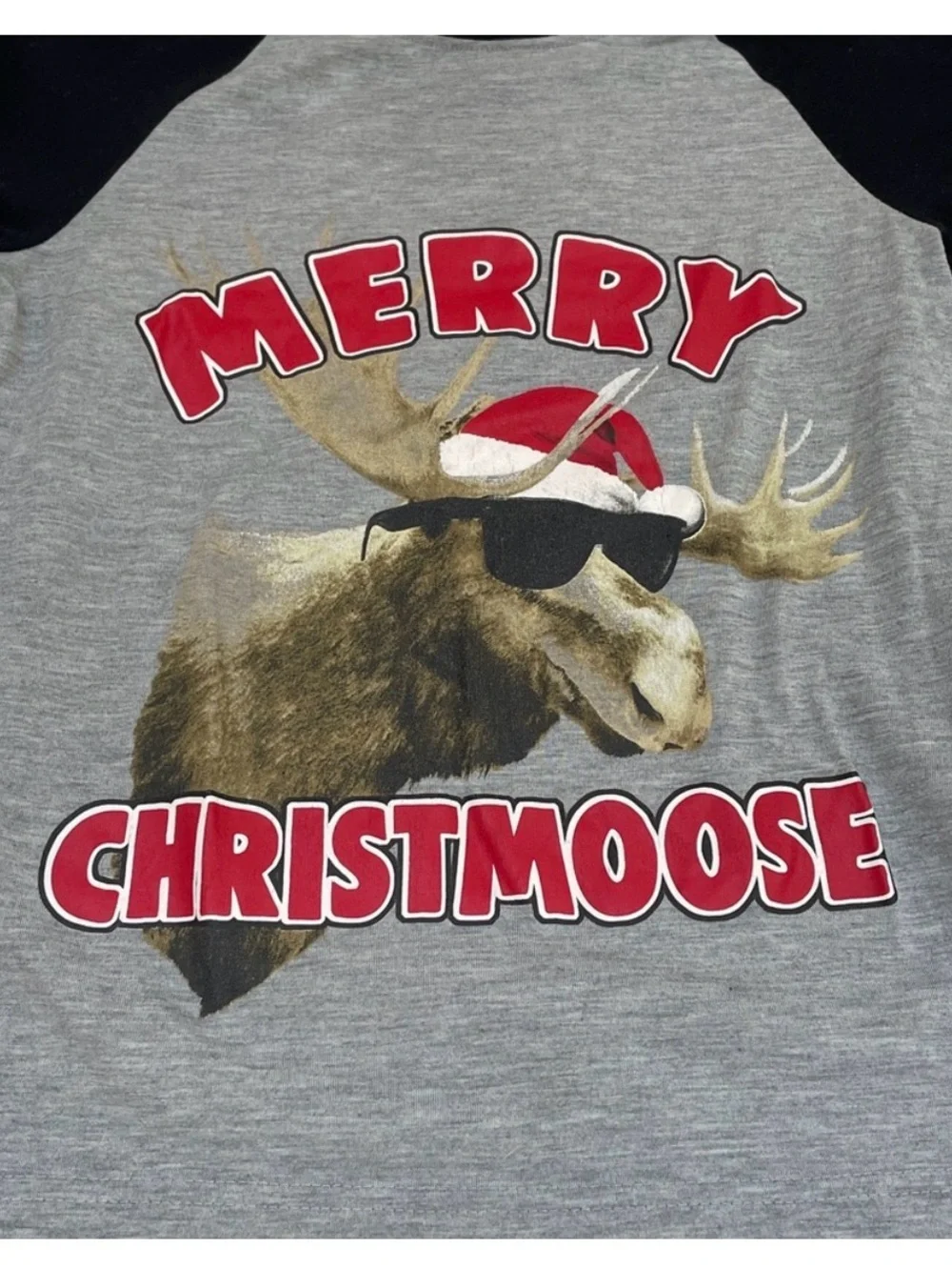 Arizona Jean Company 10/12 Christmas Moose Pajama Set Buffalo Plaid Holiday PJs